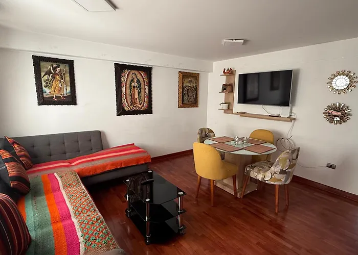 Apartment Acogedor Mini Depa En Residencial Aura Wanchaq *
