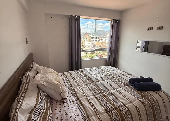 Acogedor Mini Depa En Residencial Aura Wanchaq * Cusco
